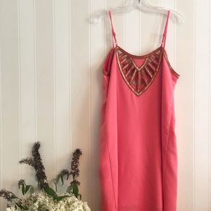 Hot Pink Mini Dress